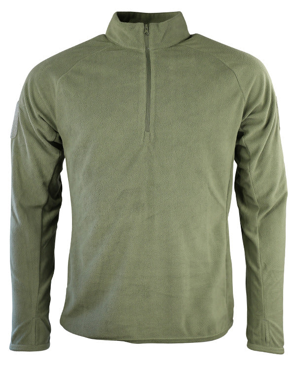 Kombat UK Alpha Mid-Layer Fleece - Olive Green