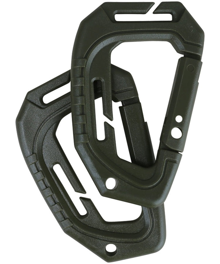 Kombat UK Spec-Ops Carabiner - Olive Green