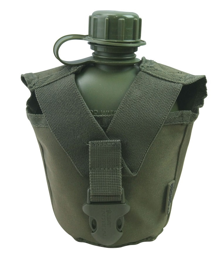 Kombat UK Tactical Water Bottle - Olive Green