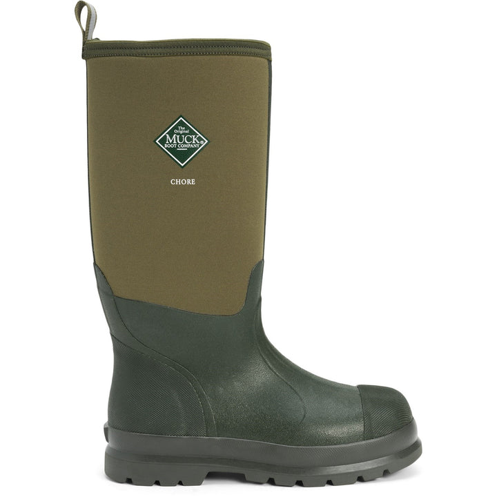 Muck Boots Chore Classic Hi Patterned Wellington Moss