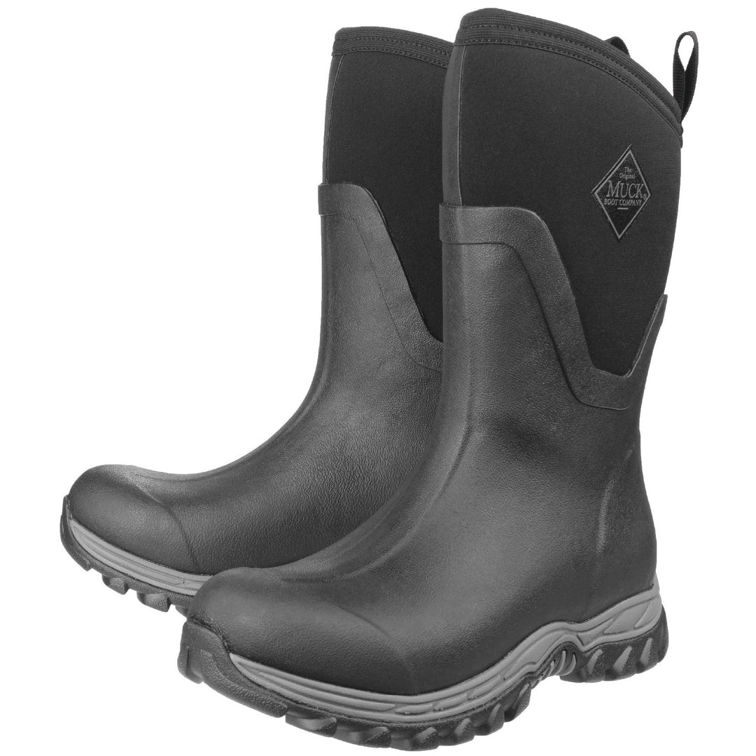 Muck Boots Arctic Sport Mid Wellington Boots Black 3