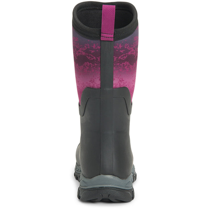 Muck Boots Arctic Sport Mid Wellington Boots Black Magenta 3