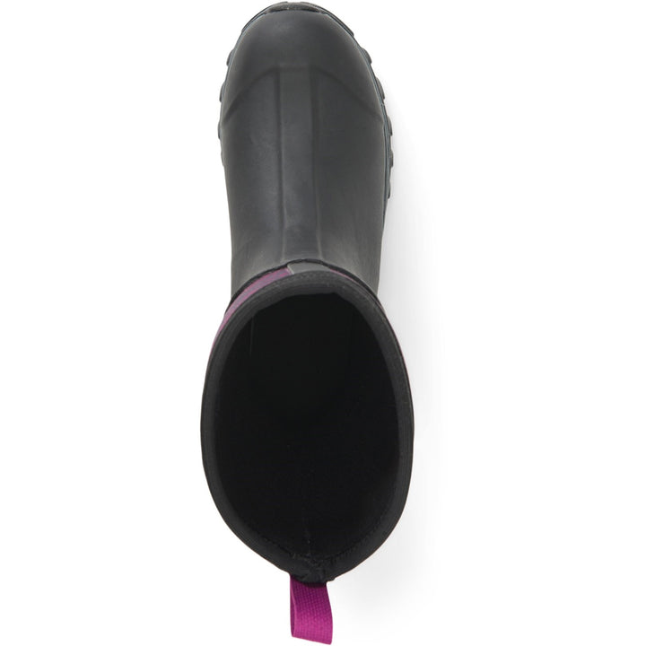 Muck Boots Arctic Sport Mid Wellington Boots Black Magenta