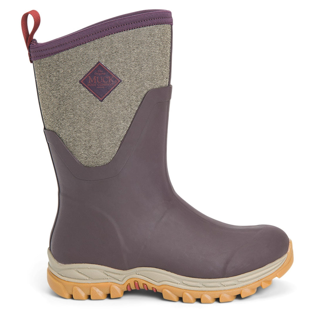 Muck Boots Arctic Sport Mid Wellington Boots Wine