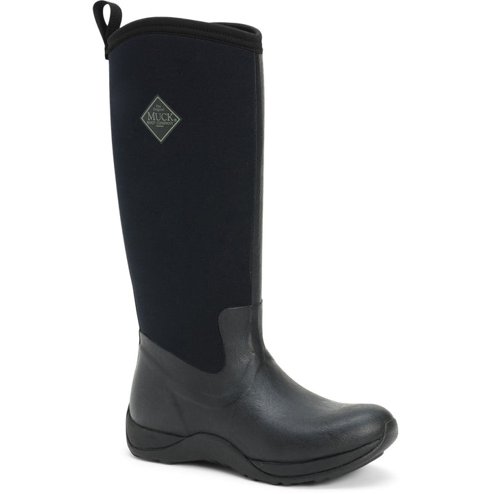 Muck Boots Arctic Adventure Pull On Wellington Boot Black