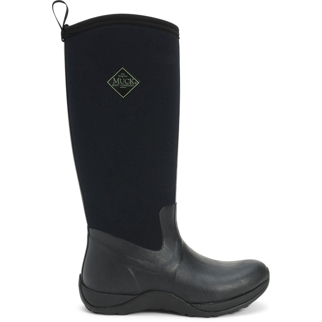 Muck Boots Arctic Adventure Pull On Wellington Boot Black