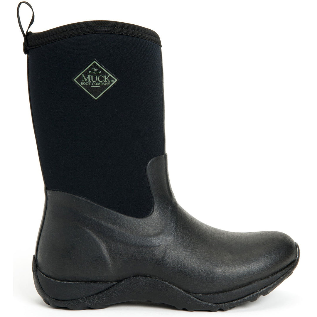 Muck Boots Arctic Weekend Pull On Wellington Boot Black