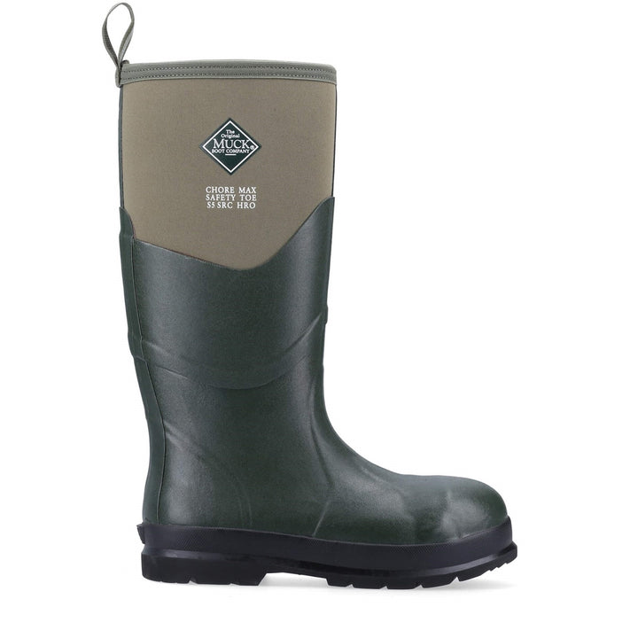 Muck Boots Chore Max S5 Safety Wellington Moss 4