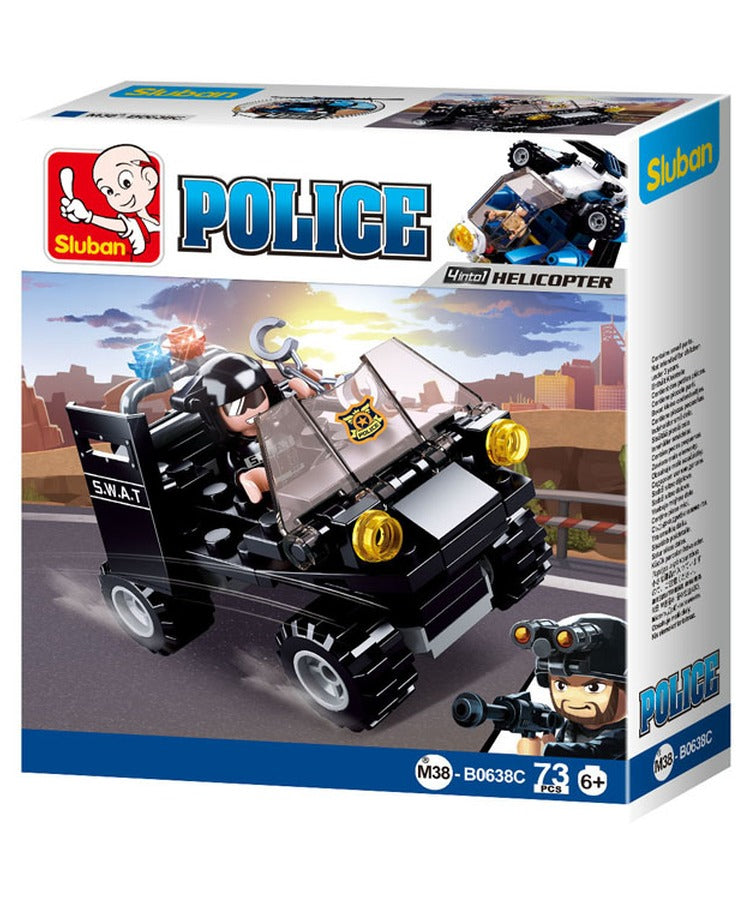 Sluban - B0638C - (Mini SWAT Truck)