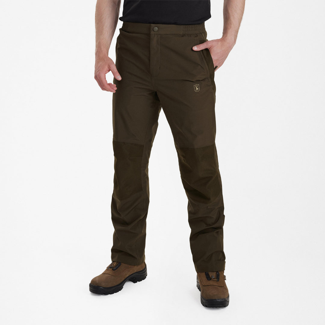 Deerhunter Track Rain Trousers Canteen