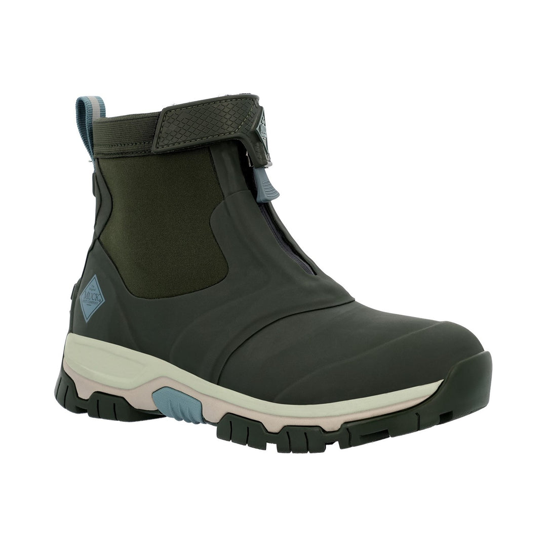 Muck Boots Apex Mid Zip Wellington Moss 3