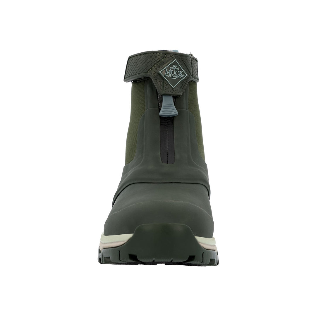 Muck Boots Apex Mid Zip Wellington Moss