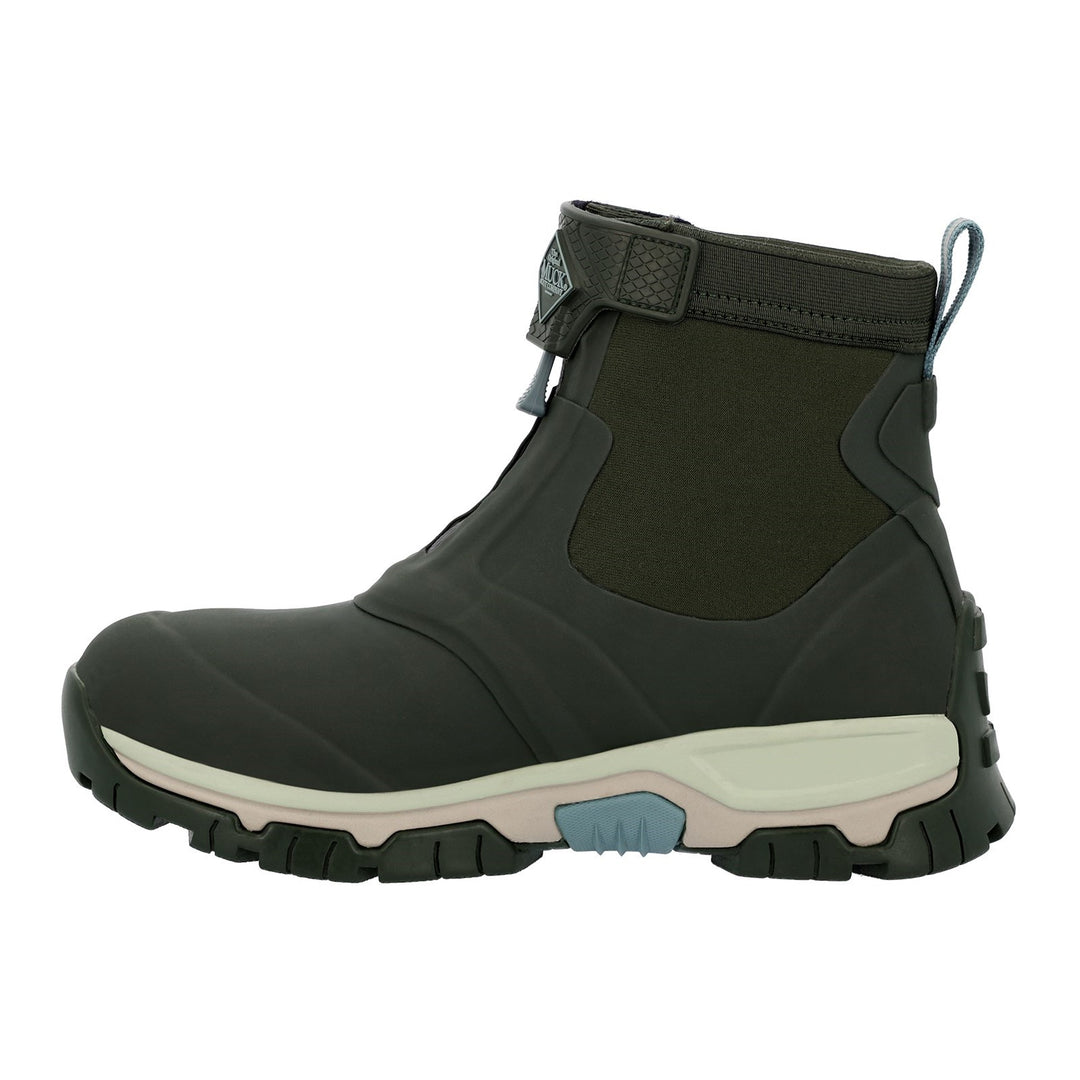 Muck Boots Apex Mid Zip Wellington Moss