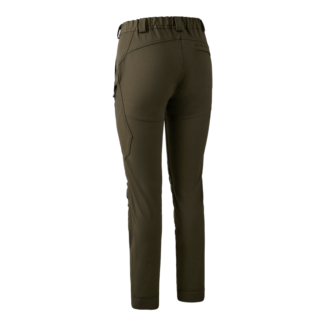 Deerhunter Lady Northward Trousers Bark Green 34