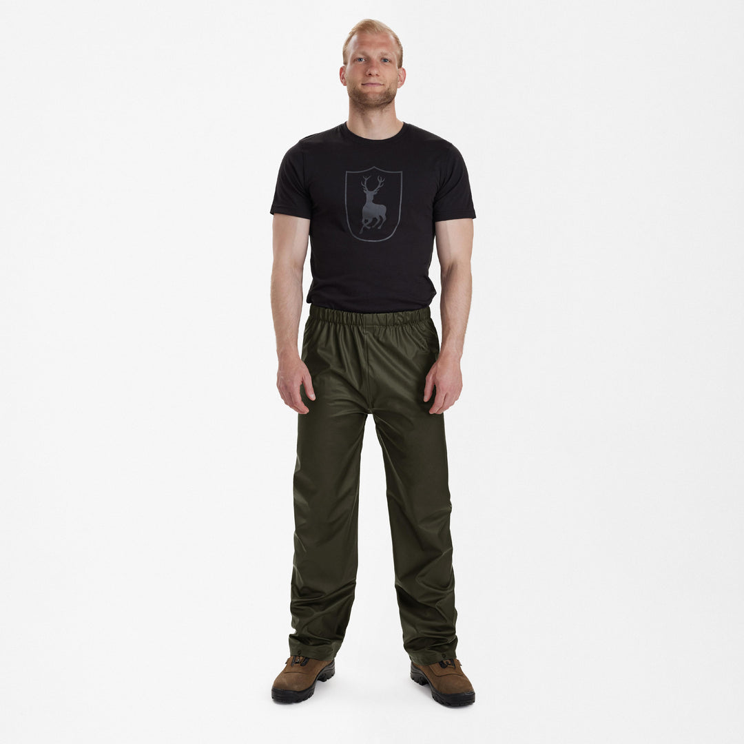 Deerhunter Hurricane Rain Trousers Art Green