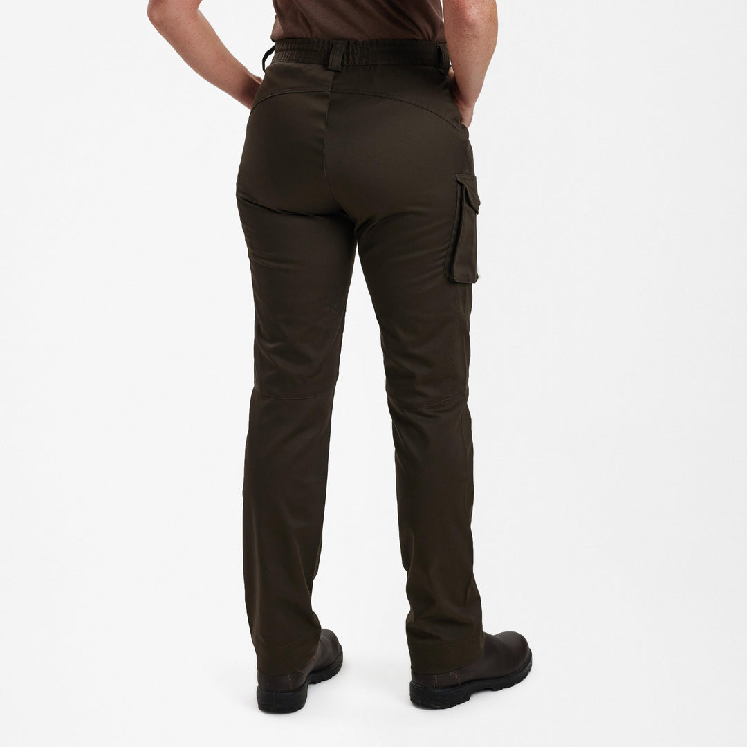 Deerhunter Lady Traveler Trousers Chestnut Brown