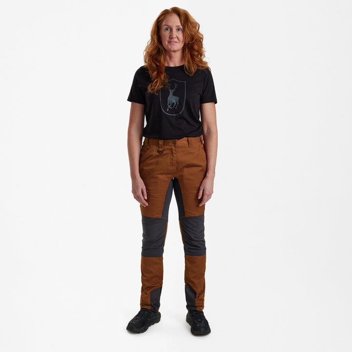 Deerhunter Lady Roja Trousers Burnt Orange