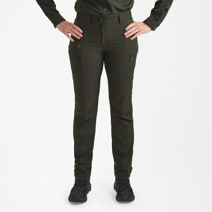 Deerhunter Lady Canopy Trousers Forest Green 34