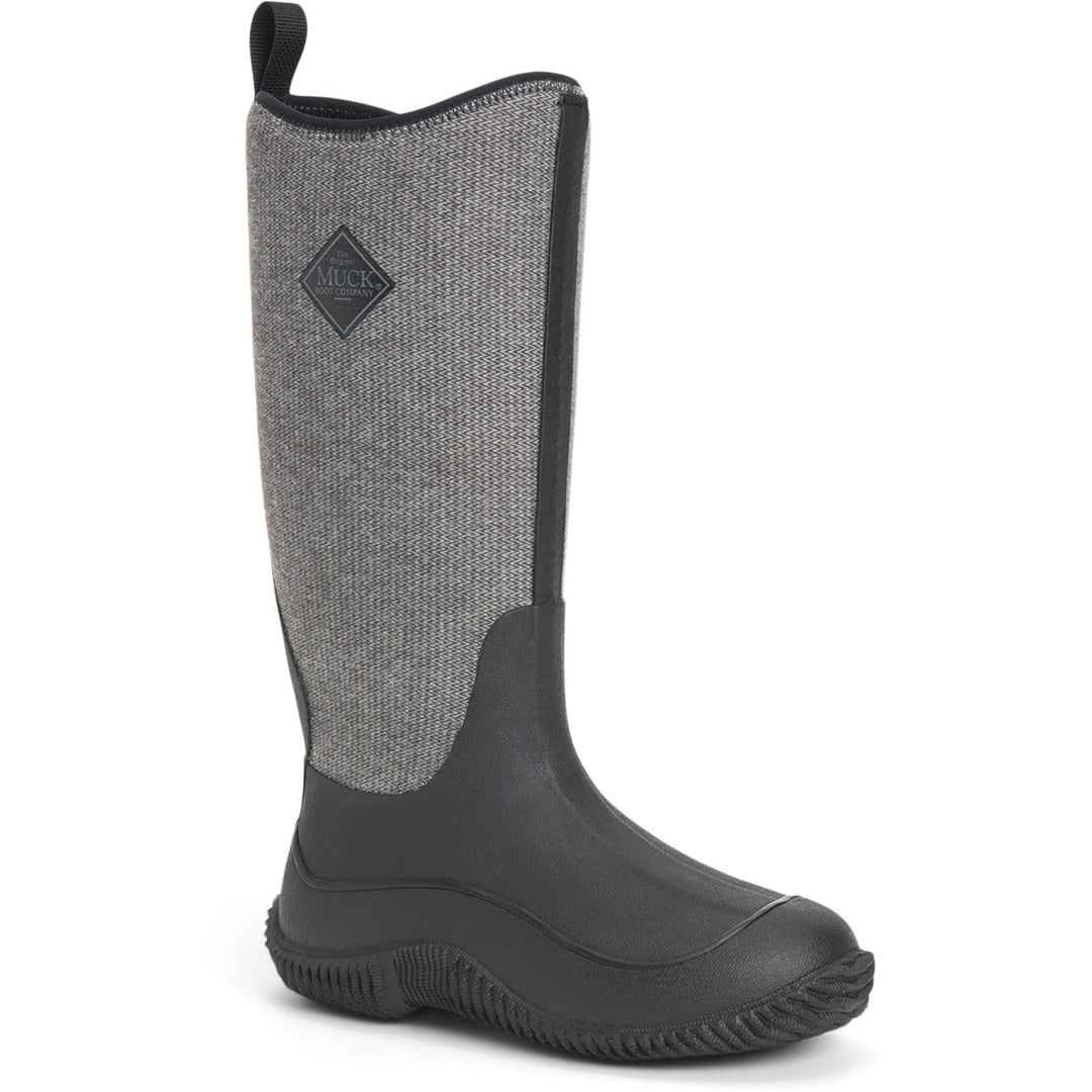 Muck Boots Hale Wellingtons Black W  Fuzzy Herringbone