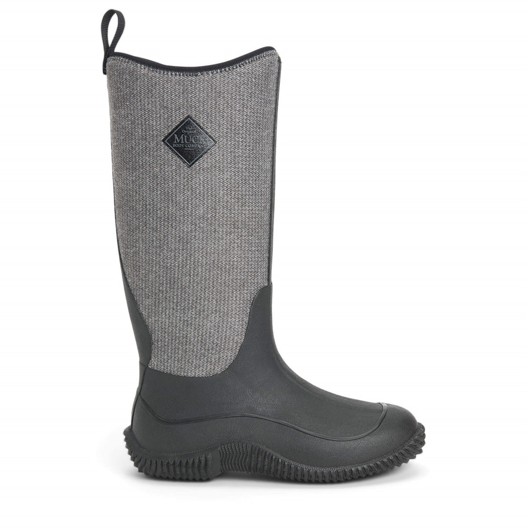 Muck Boots Hale Wellingtons Black W  Fuzzy Herringbone