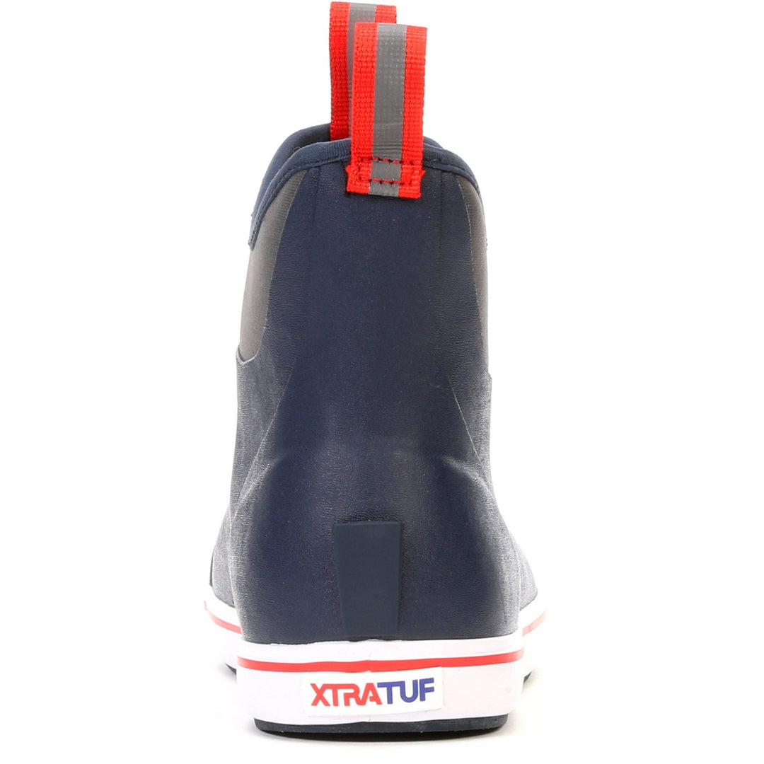 Xtratuf Ankle Deck Boot NVYRED 6