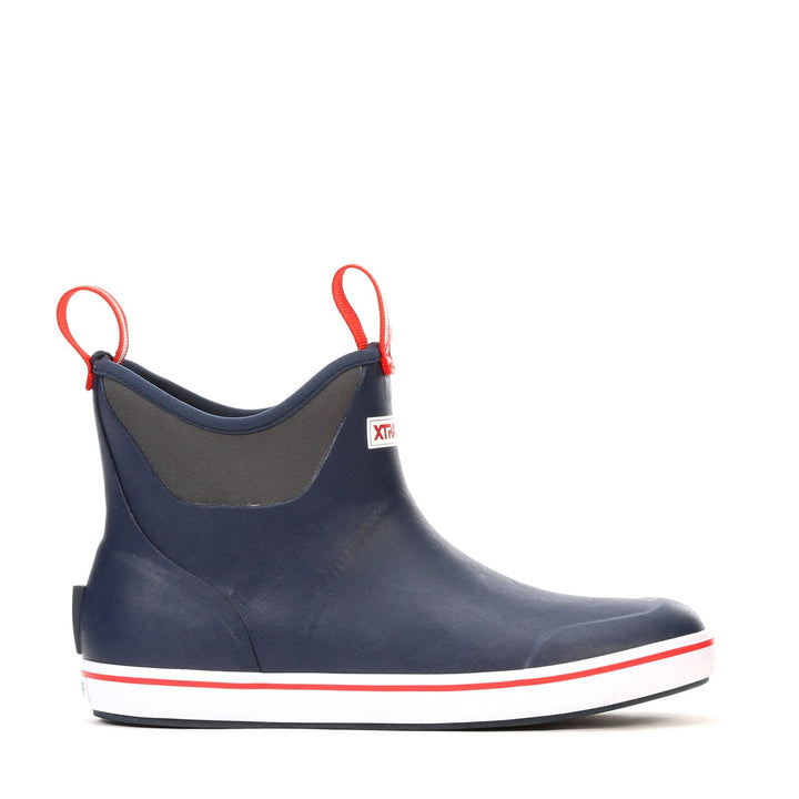 Xtratuf Ankle Deck Boot NVYRED 6