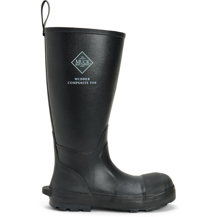 Muck Boots Mudder Tall Safety Wellington S5 Black 4