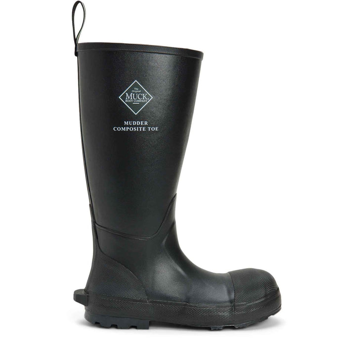 Muck Boots Mudder Tall Safety Wellington S5 Black 4