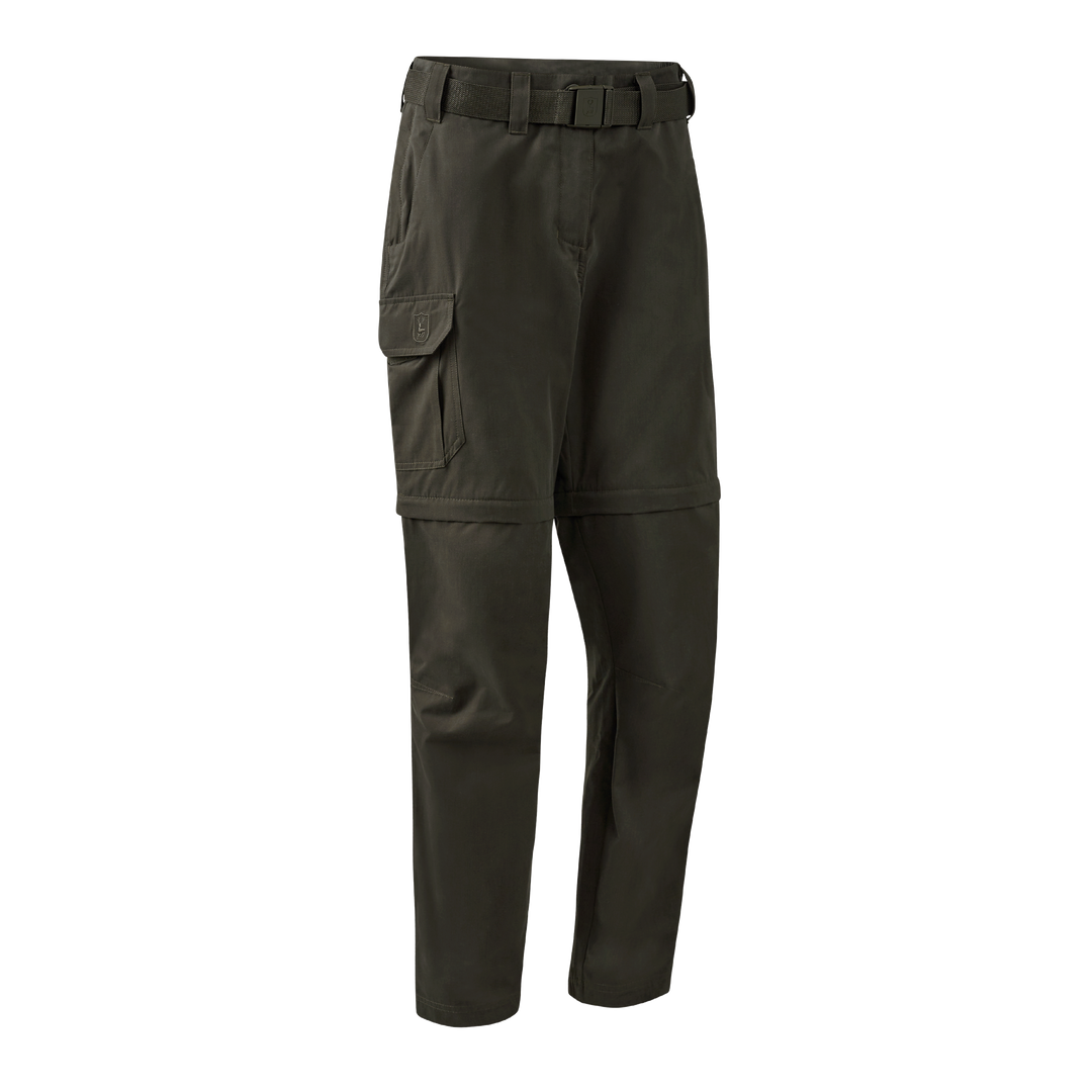 Deerhunter Lady Slogen Zip-Off Trousers Timber 34