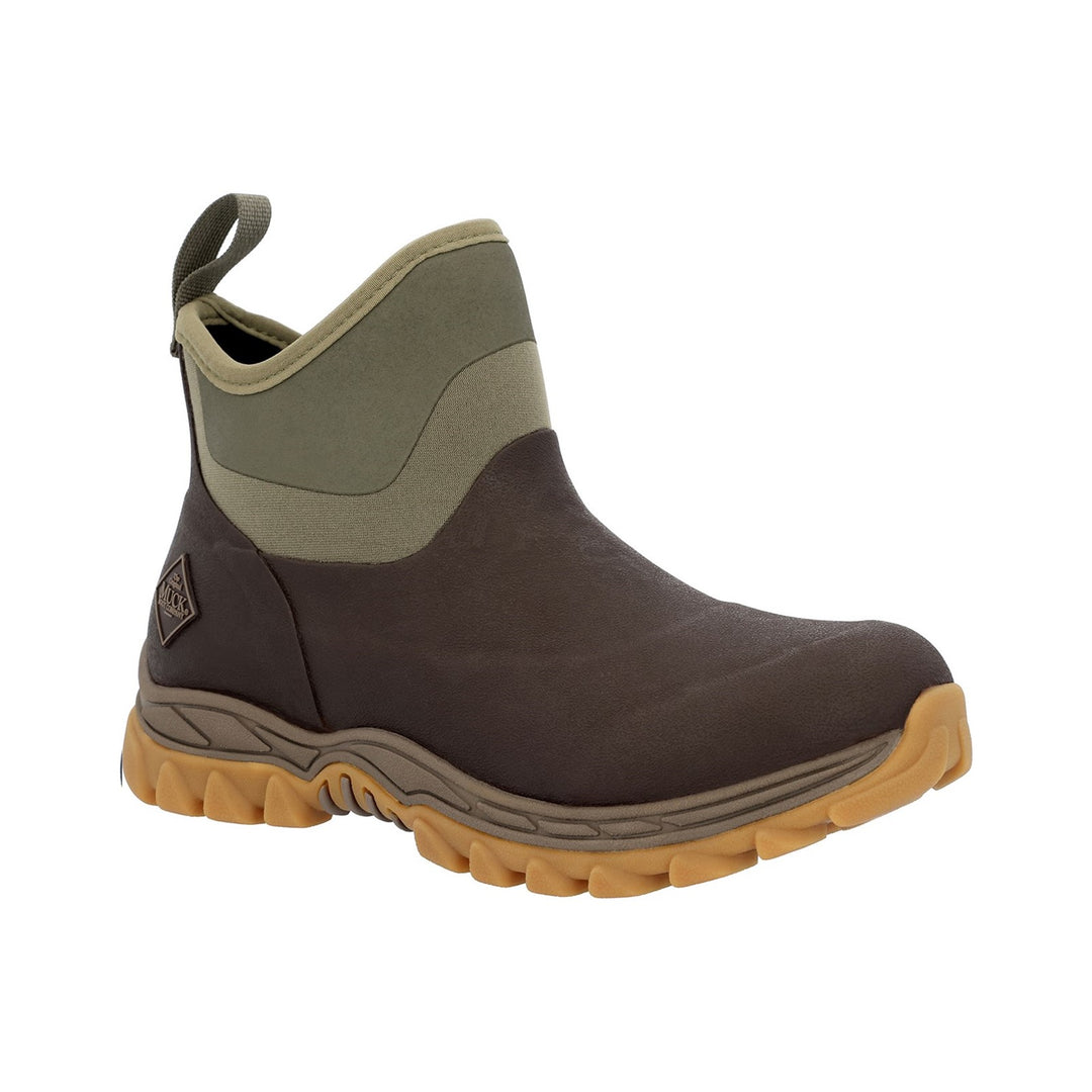 Muck Boots Arctic Sport II Ankle Boot Dark Brown Olive