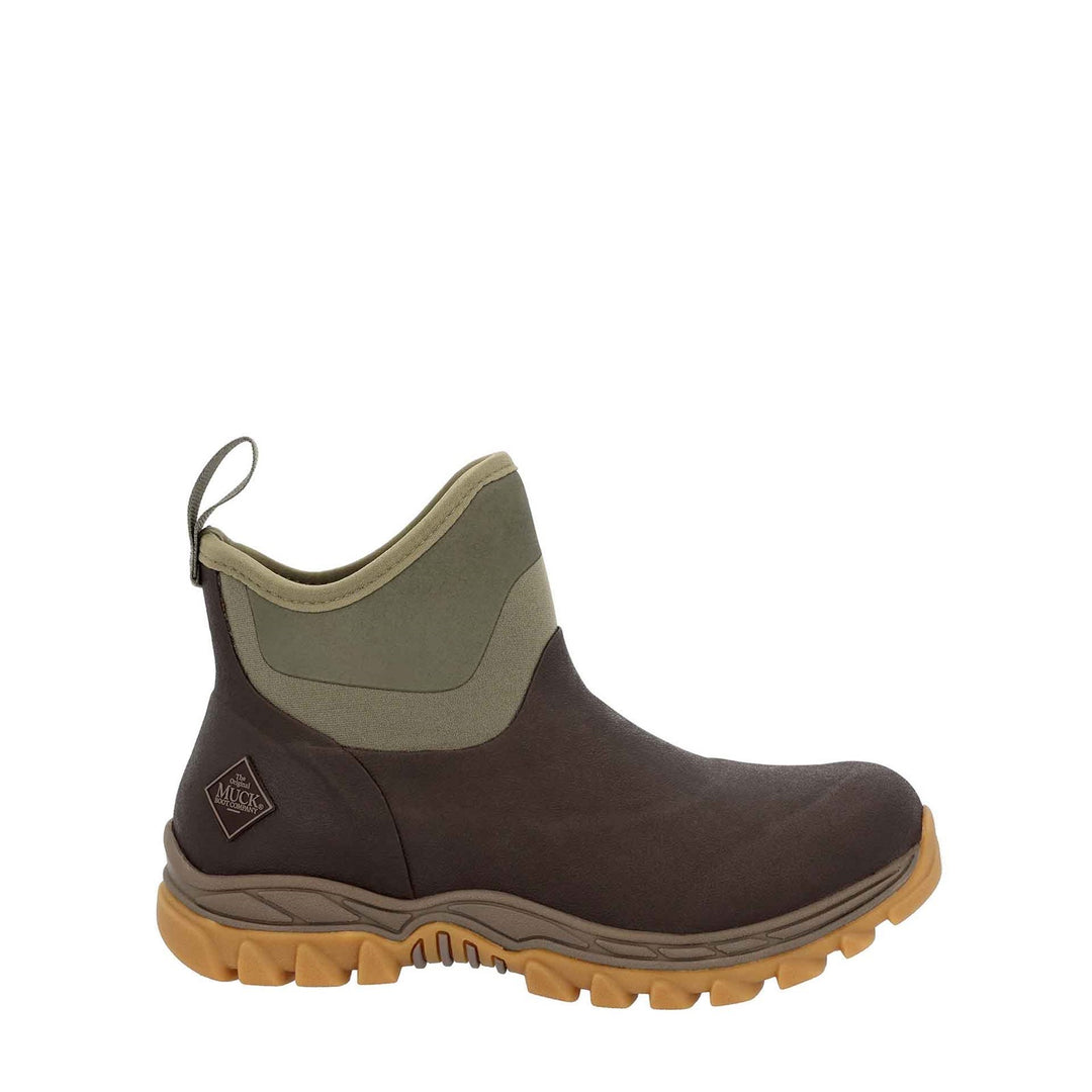 Muck Boots Arctic Sport II Ankle Boot Dark Brown Olive 3