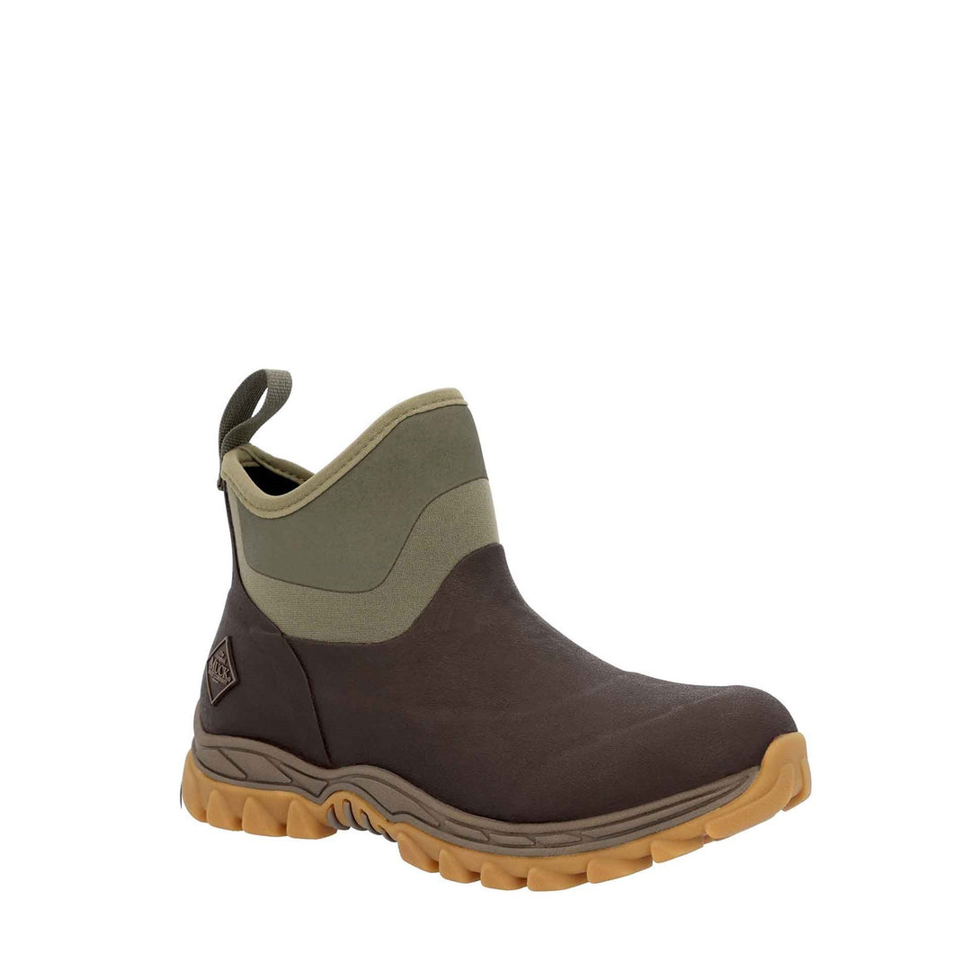 Muck Boots Arctic Sport II Ankle Boot Dark Brown Olive