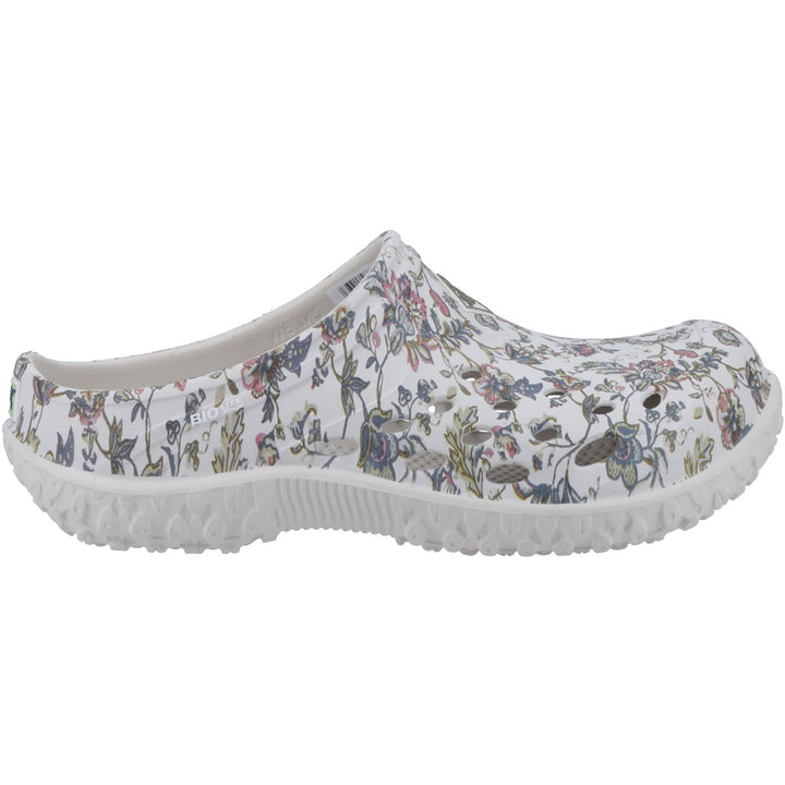 Muck Boots Muckster Lite Clog Light Grey Floral Print