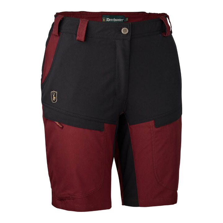 Deerhunter Lady Ann Shorts Oxblood Red