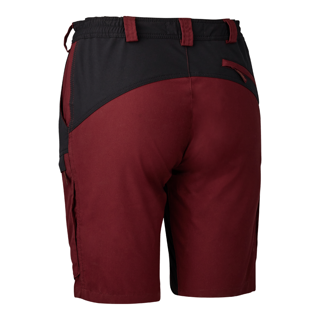 Deerhunter Lady Ann Shorts Oxblood Red