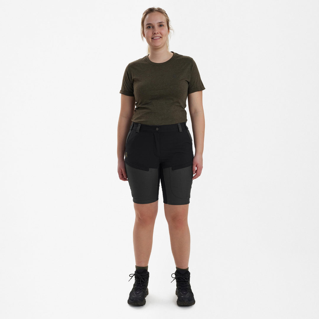 Deerhunter Lady Ann Shorts Black Ink 36