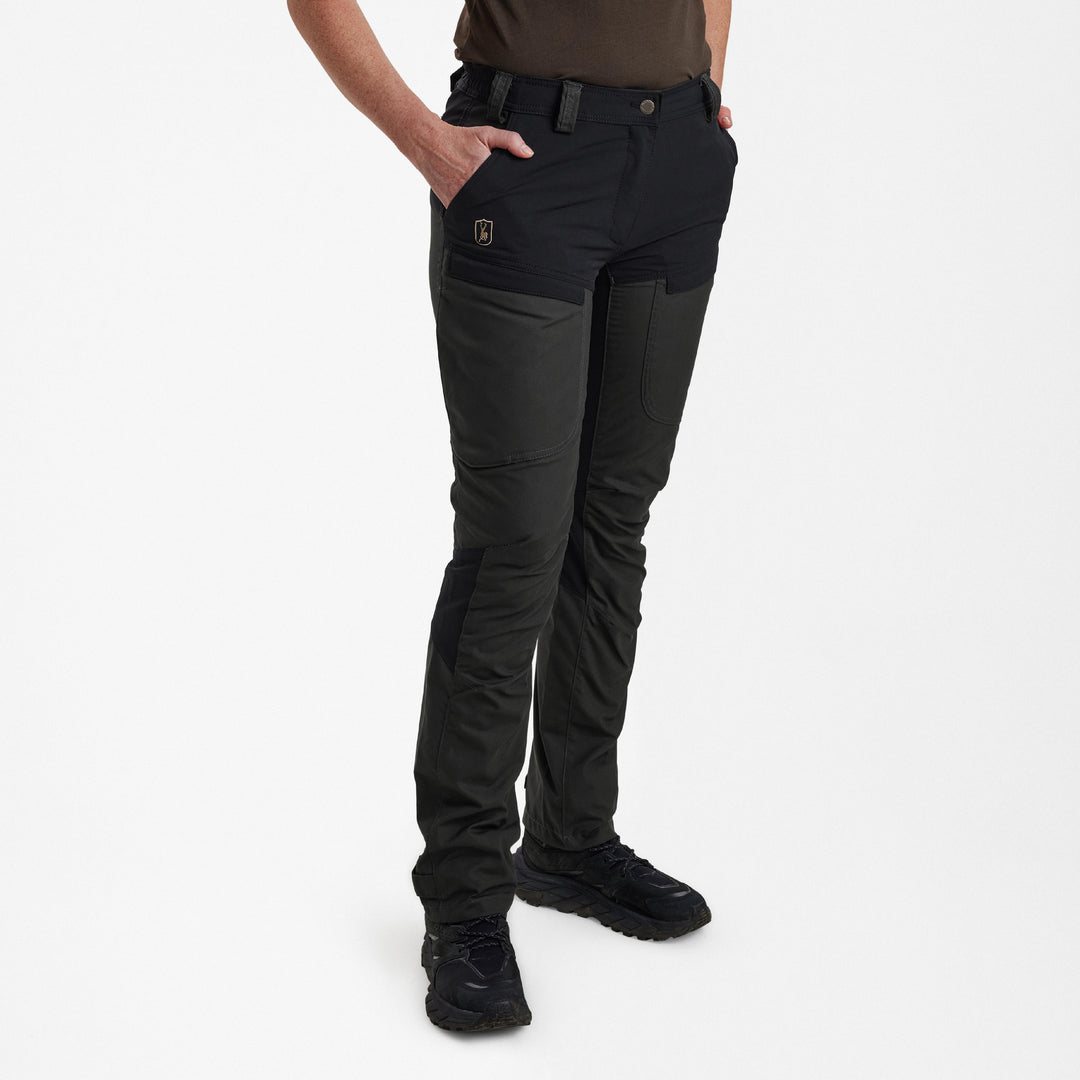 Deerhunter Lady Ann Trousers Black Ink 36