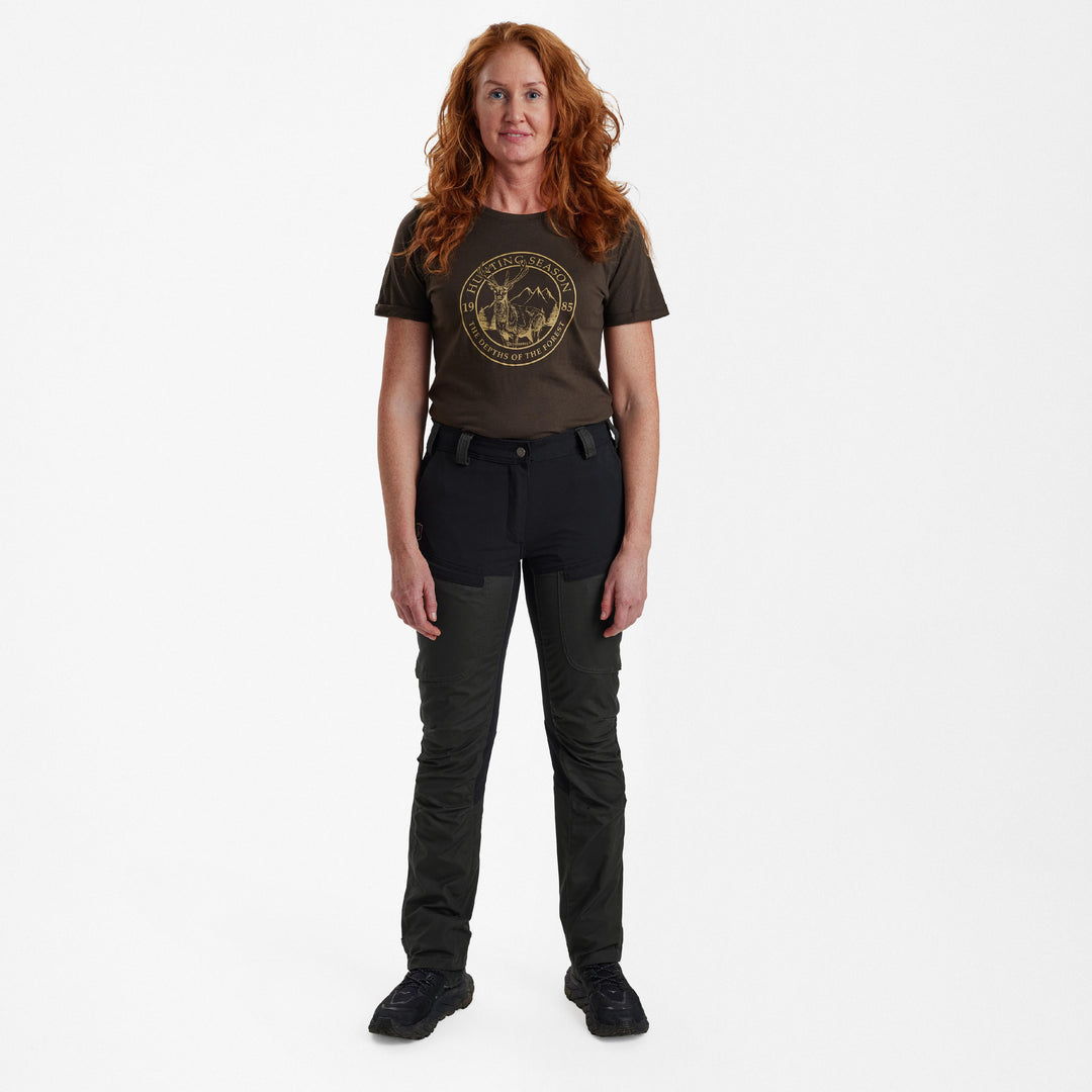 Deerhunter Lady Ann Trousers Black Ink