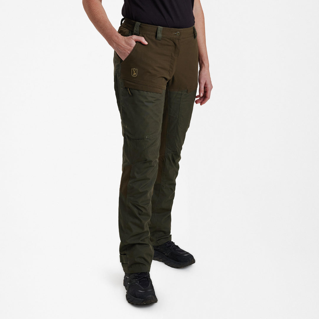 Deerhunter Lady Ann Trousers with membrane Deep Green