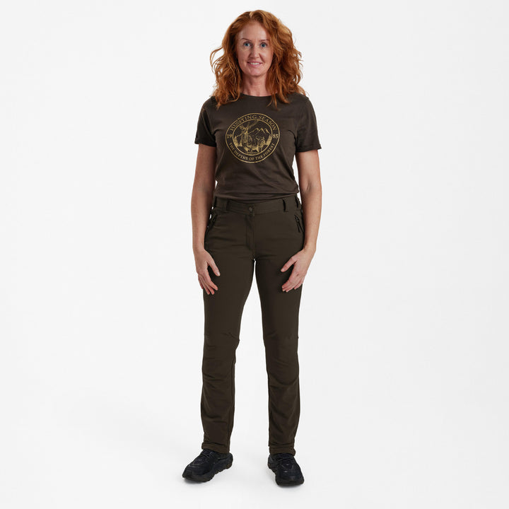 Deerhunter Lady Ann Full Stretch Trousers Fallen Leaf 36