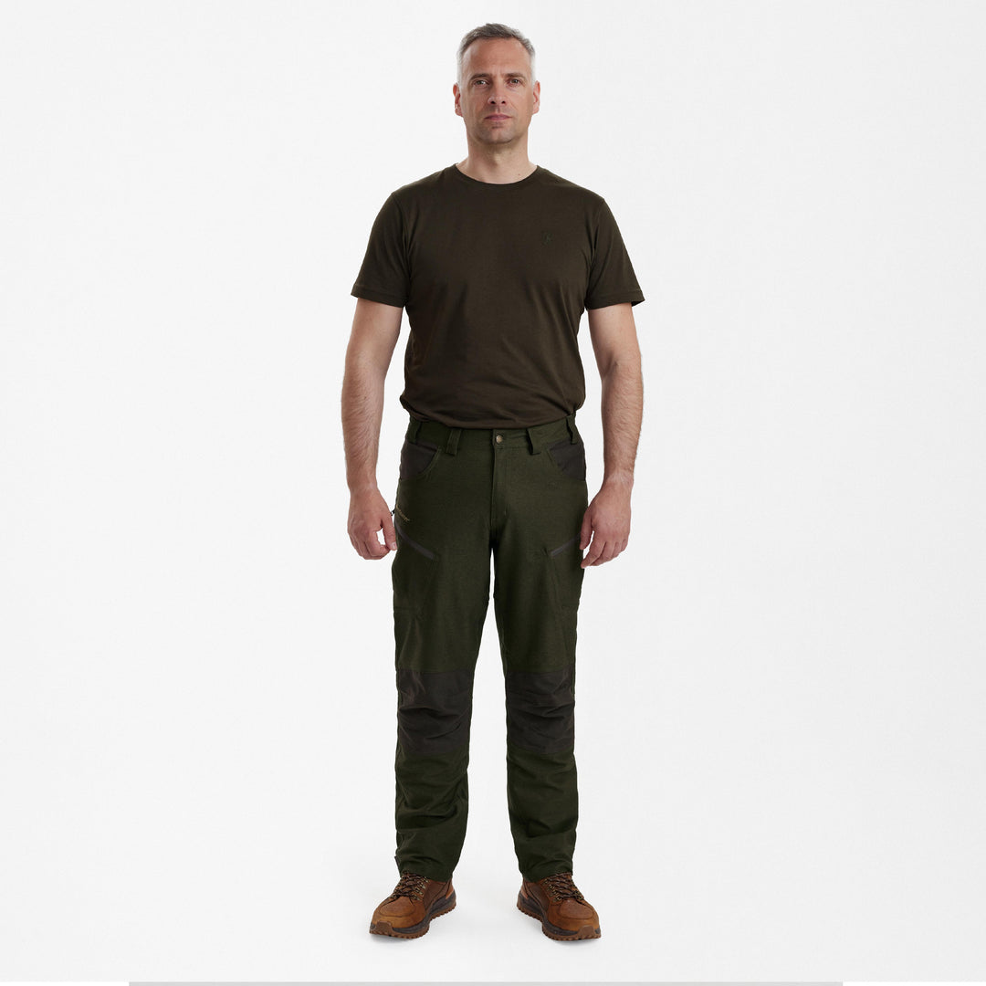 Deerhunter Chasse Trousers Olive Night melange