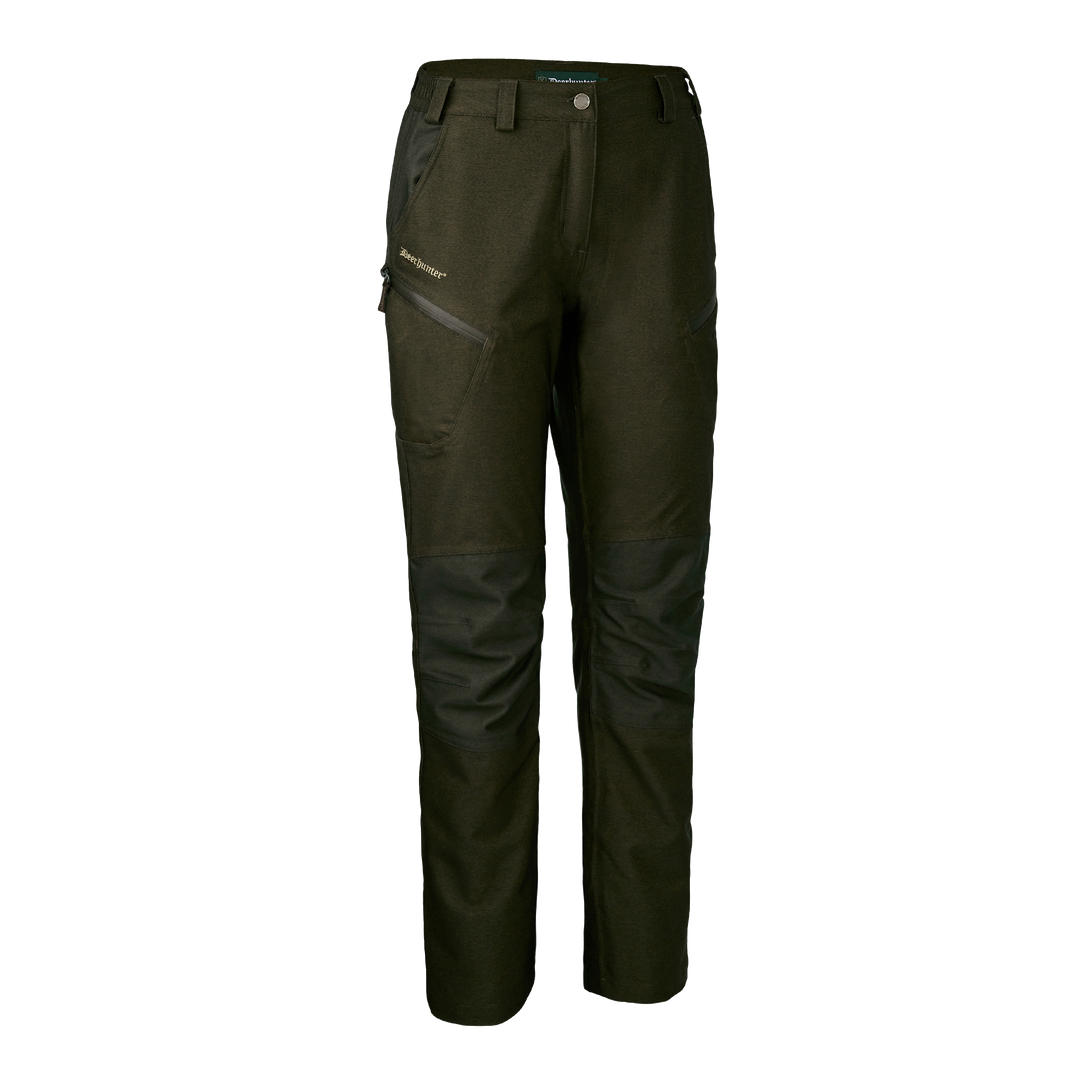 Deerhunter Lady Chasse Trousers Olive Night melange