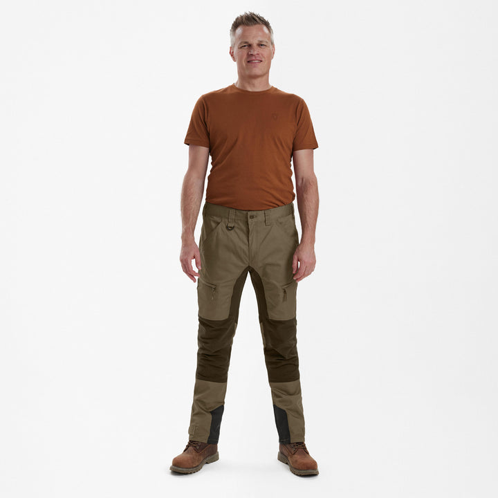 Deerhunter Rogaland Stretch Trousers with contrast Driftwood 48