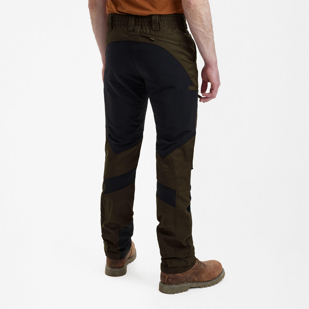 Deerhunter Rogaland Stretch Trousers with contrast Fallen Leaf