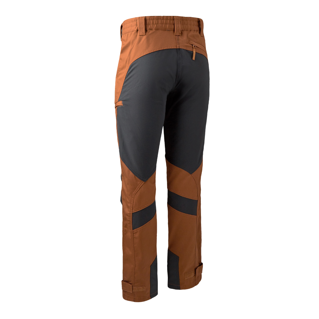 Deerhunter Rogaland Stretch Trousers with contrast Burnt Orange 48