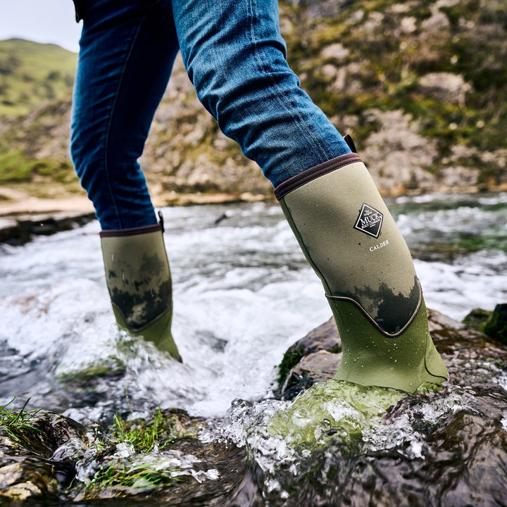 Muck Boots Calder Wellingtons Olive 4