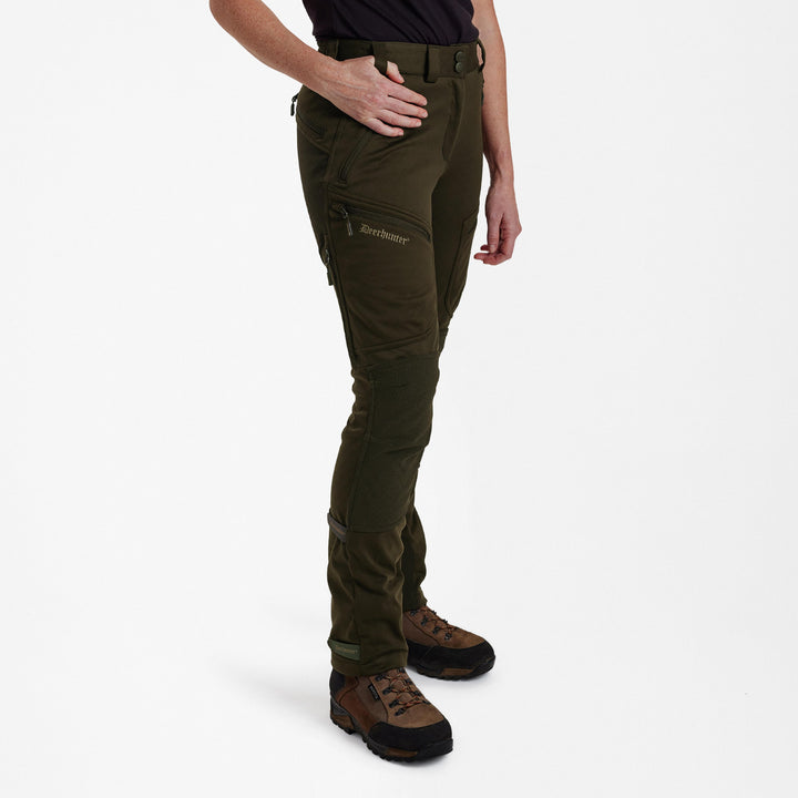 Deerhunter Lady Excape Softshell Trousers Art Green