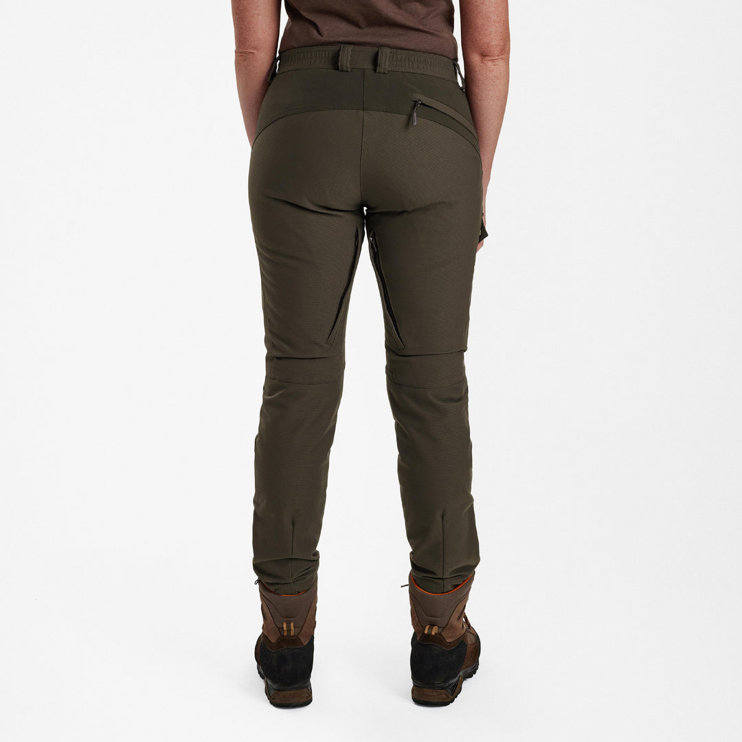 Deerhunter Lady Ann Extreme Boot Trousers with membrane Palm Green