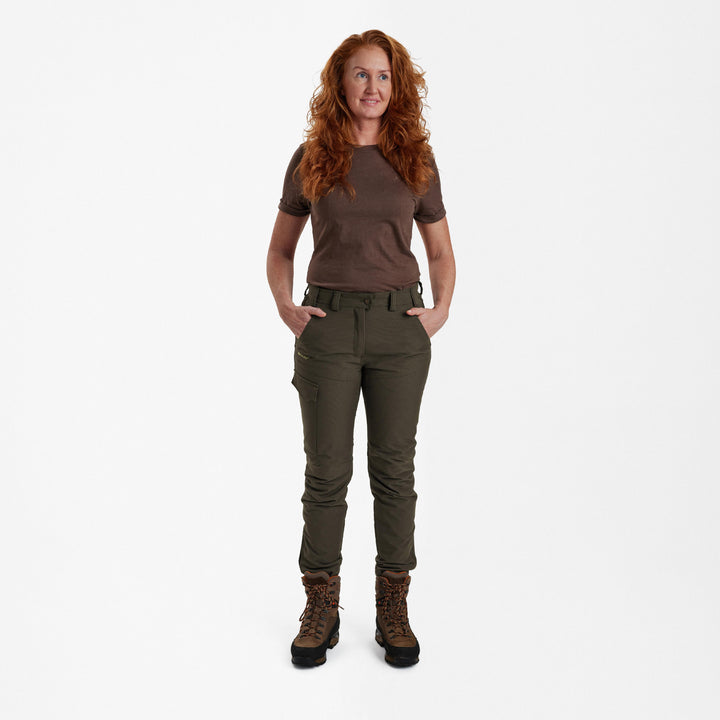 Deerhunter Lady Ann Extreme Boot Trousers with membrane Palm Green