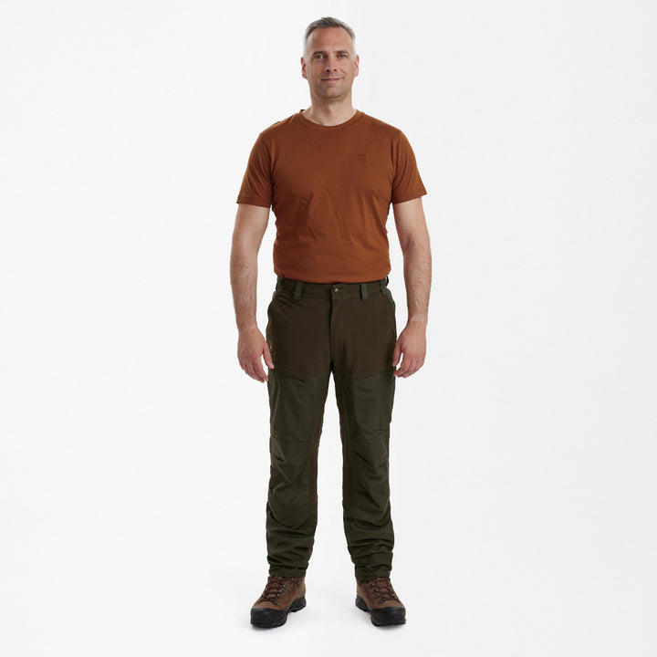 Deerhunter Strike Trousers with membrane Deep Green